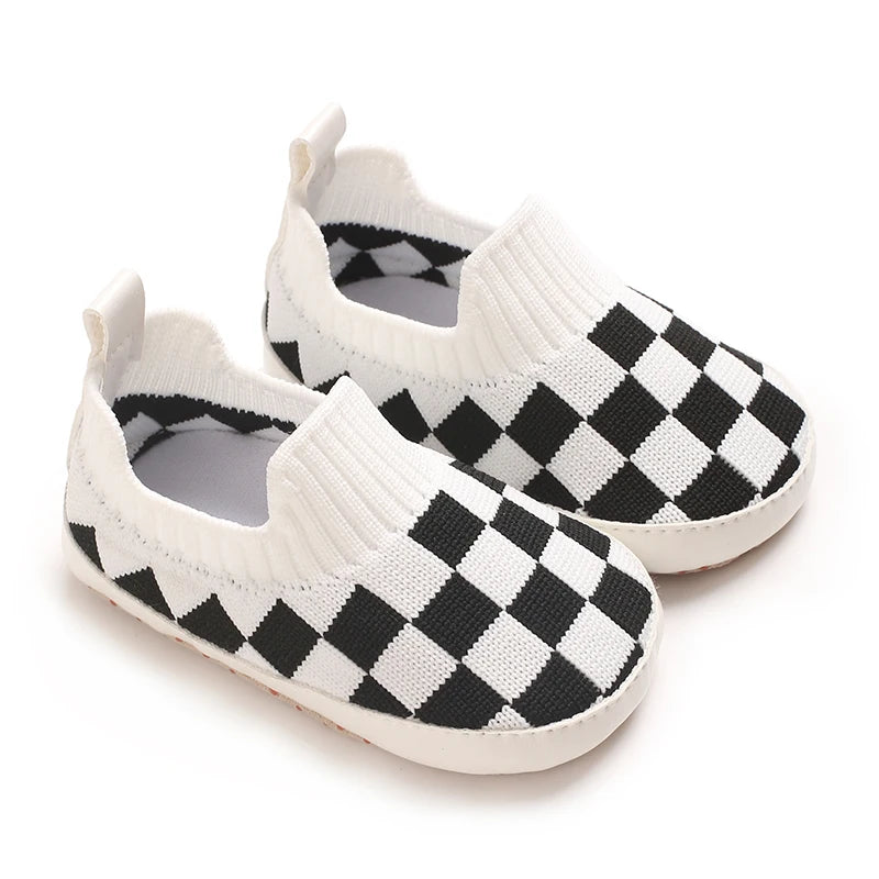 Baby Shoes Boy Girl Cotton Fabric Casual Anti-slip Soft Sole Shoes Infant Kids Walking Toddler 0-18 Months